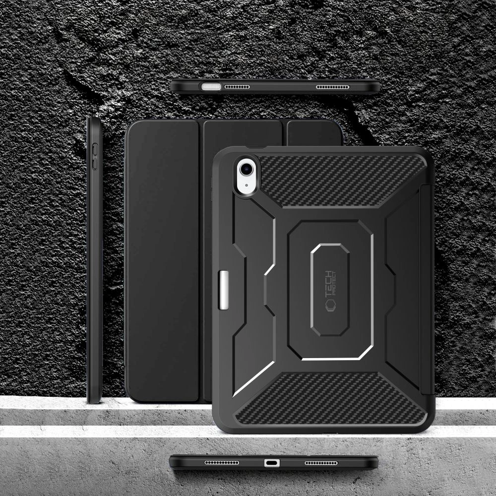 Tech-Protect Endurance Case for iPad 10.9” 10 / 2022 / 11” 11 / 2025 - Blackeng