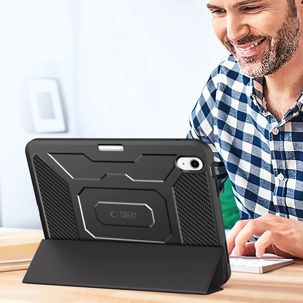 Tech-Protect Endurance Case for iPad 10.9” 10 / 2022 / 11” 11 / 2025 - Blackeng