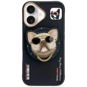 Nimmy Glasses Cool nag MagSafe case for iPhone 16 - blackeng