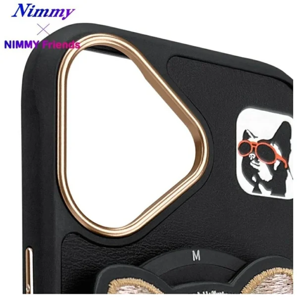 Nimmy Glasses Cool nag MagSafe case for iPhone 16 - blackeng