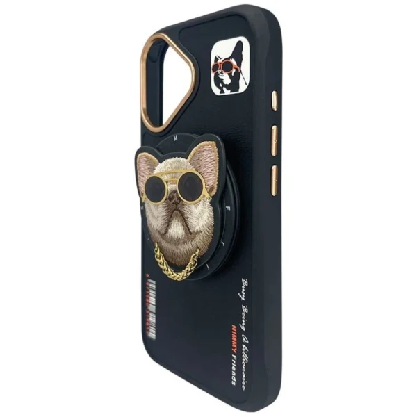 Nimmy Glasses Cool nag MagSafe case for iPhone 16 - blackeng