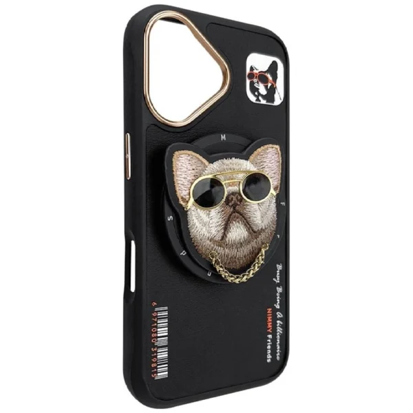 Nimmy Glasses Cool nag MagSafe case for iPhone 16 - blackeng