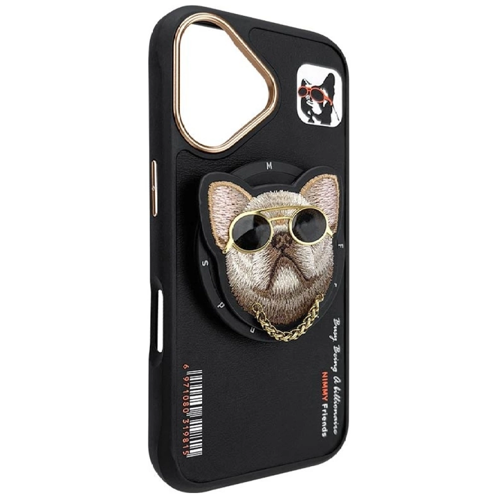 Nimmy Glasses Cool nag MagSafe case for iPhone 16 - blackeng