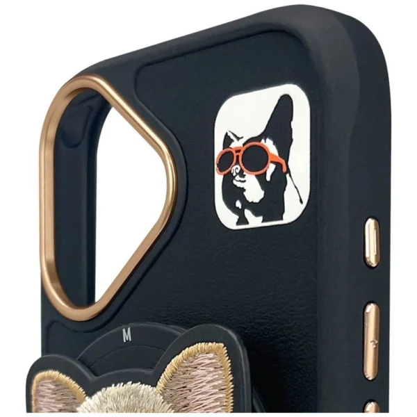 Nimmy Glasses Cool nag MagSafe case for iPhone 16 - blackeng