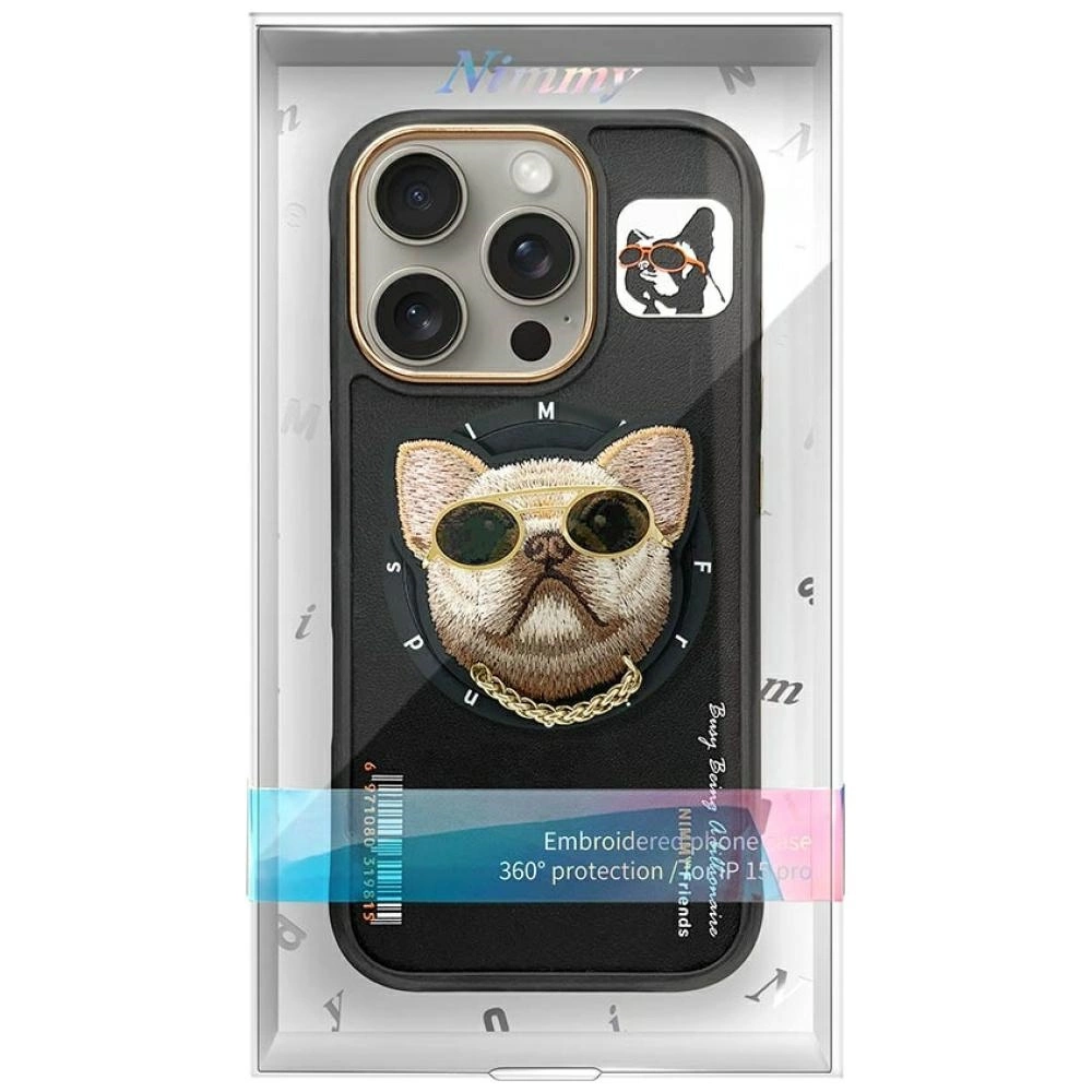 Nimmy Glasses Cool nag MagSafe case for iPhone 16 Pro Max - blackeng