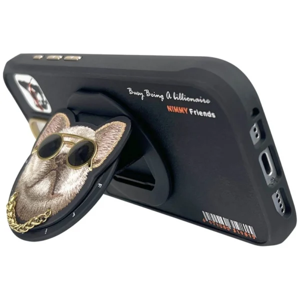 Nimmy Glasses Cool nag MagSafe case for iPhone 16 Pro Max - blackeng