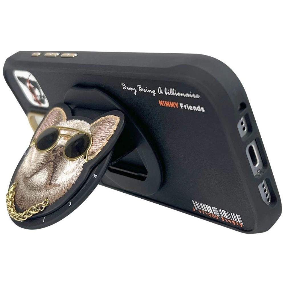 Nimmy Glasses Cool nag MagSafe case for iPhone 16 Pro Max - blackeng