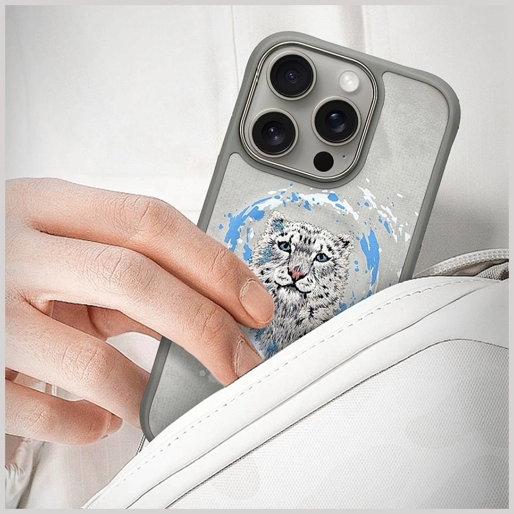 Nimmy Pantera MagSafe Case for iPhone 16 Pro Max - Grayeng