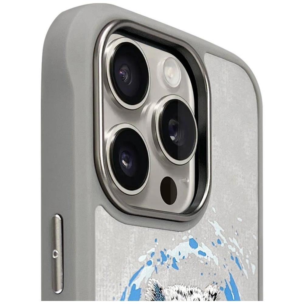 Nimmy Pantera MagSafe Case for iPhone 16 Pro Max - Grayeng