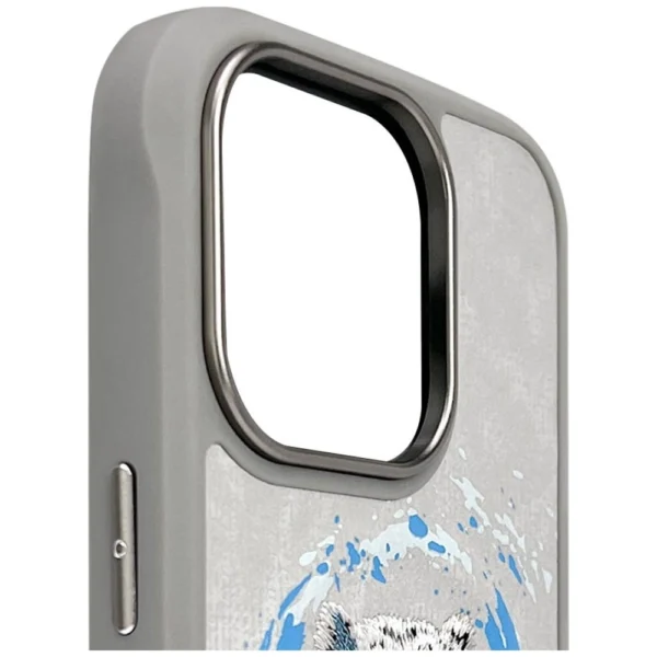 Nimmy Pantera MagSafe Case for iPhone 16 Pro Max - Grayeng