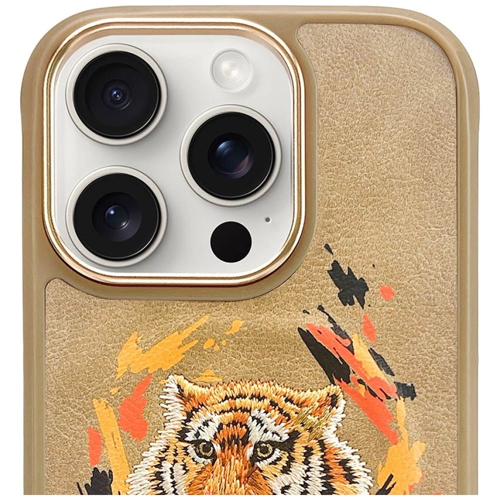 Nimmy Tiger MagSafe case for iPhone 16 Pro - browneng