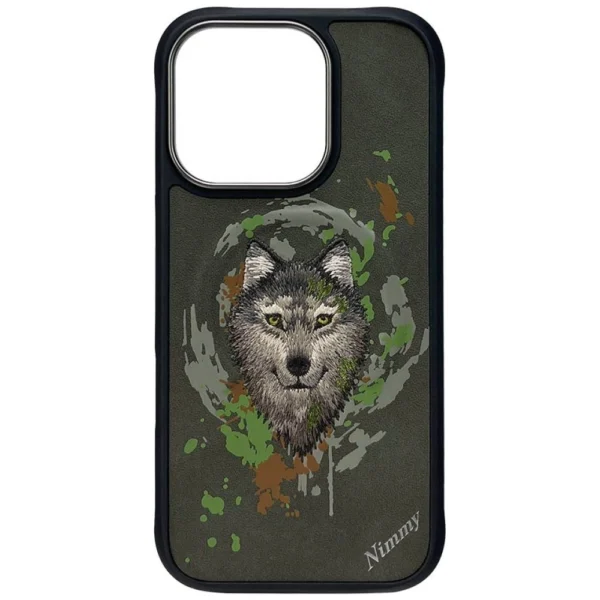 Nimmy Wilk MagSafe case for iPhone 16 Pro - grayeng