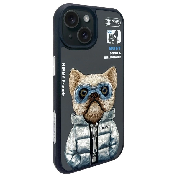 Nimmy Cool&Cute 2.0 Case for iPhone 15 - Blackeng