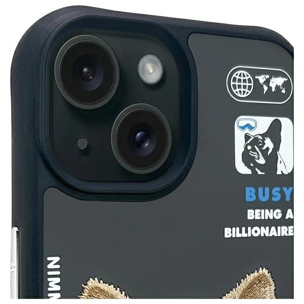 Nimmy Cool&Cute 2.0 Case for iPhone 15 - Blackeng