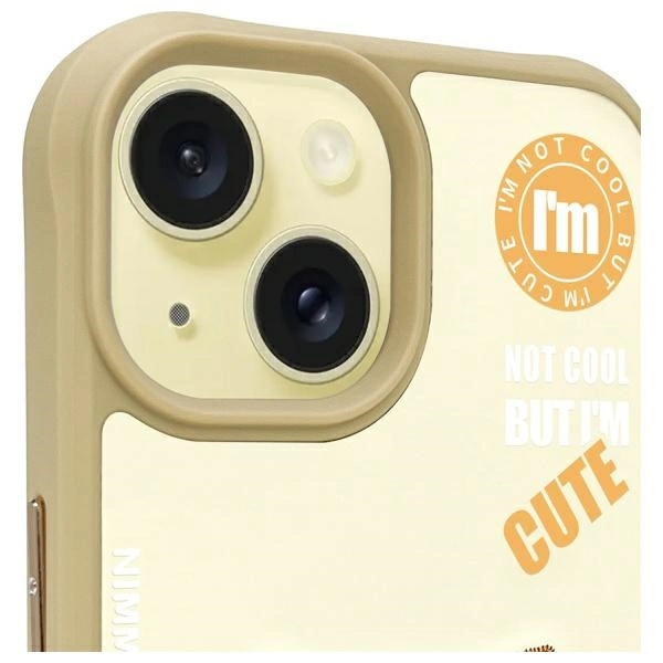 Nimmy Cool&Cute 2.0 Cat Case for iPhone 15 - Beigeeng