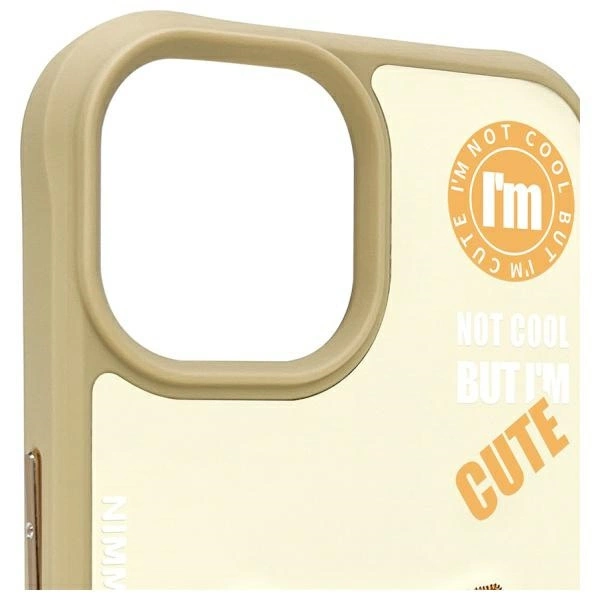 Nimmy Cool&Cute 2.0 Cat Case for iPhone 15 - Beigeeng
