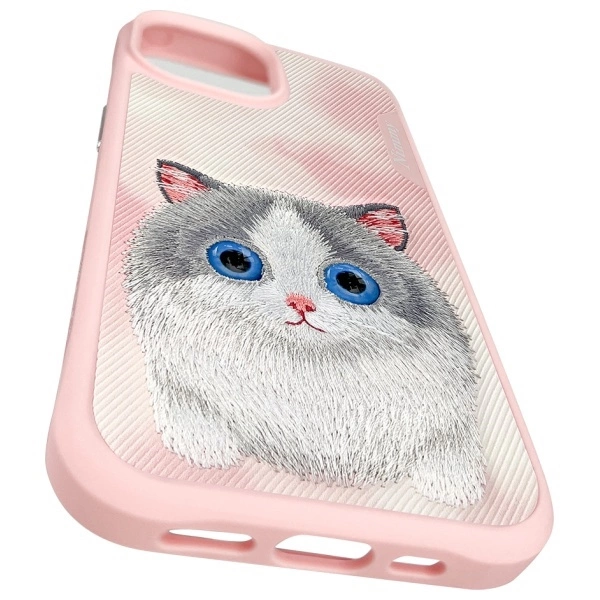 Nimmy Big Eyed Pet 2.0 Cat Case for iPhone 15 - Pinkeng