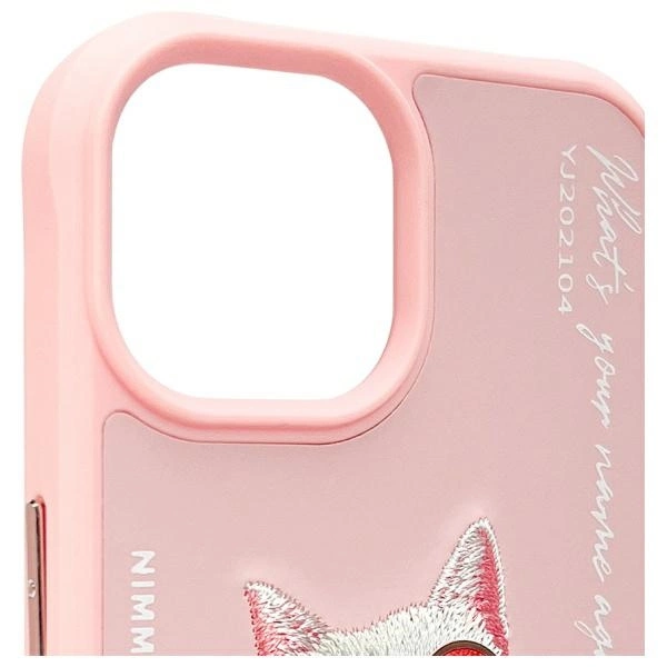 Nimmy Glasses Cool Cat iPhone 15 Case - Pinkeng