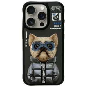 Nimmy Cool&Cute 2.0 Case for iPhone 15 Pro - Blackeng