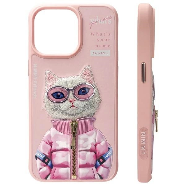 Nimmy Cool&Cute 2.0 Case for iPhone 15 Pro Max - Pinkeng