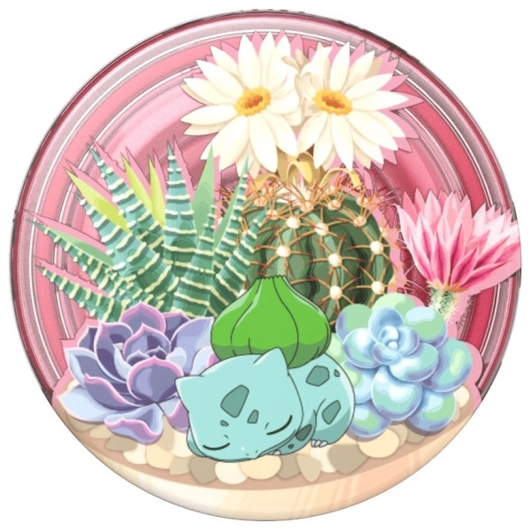Popsockets 2 Bulbasaur Terrarium Holder and Phone Standeng