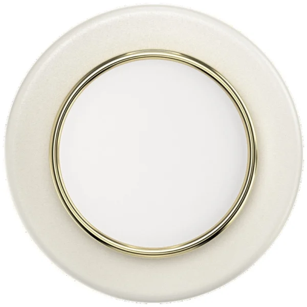 Popsockets Round Luxe Coconut Creme Enamel MagSafe Holder and Phone Standeng