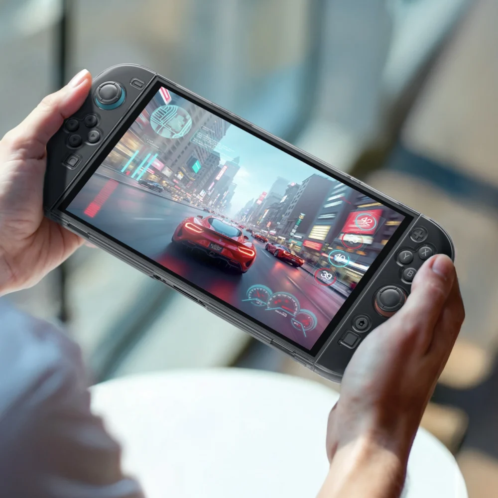 AmazingThing PlayShield Bare Case for Nintendo Switch 2 - Transparenteng