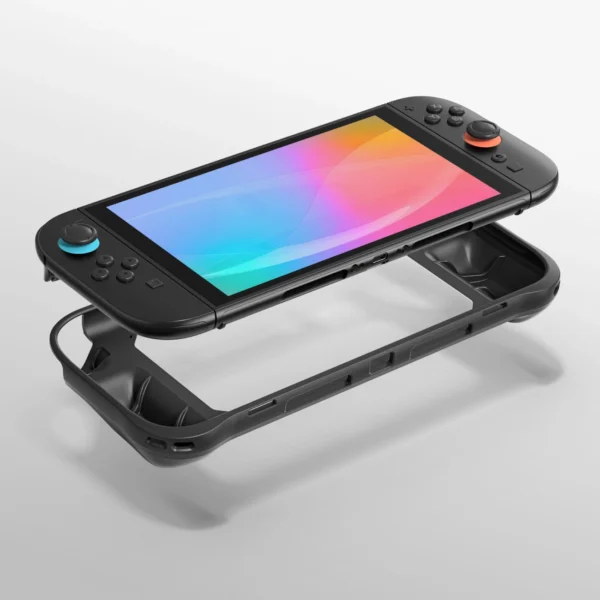 AmazingThing PlayShield Bunker Protective Case for Nintendo Switch 2 - Blackeng
