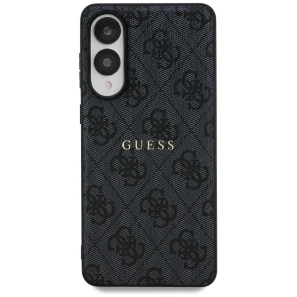 Guess 4G Ring Classic Logo MagSafe Case for Samsung Galaxy S25 Edge - Blackeng