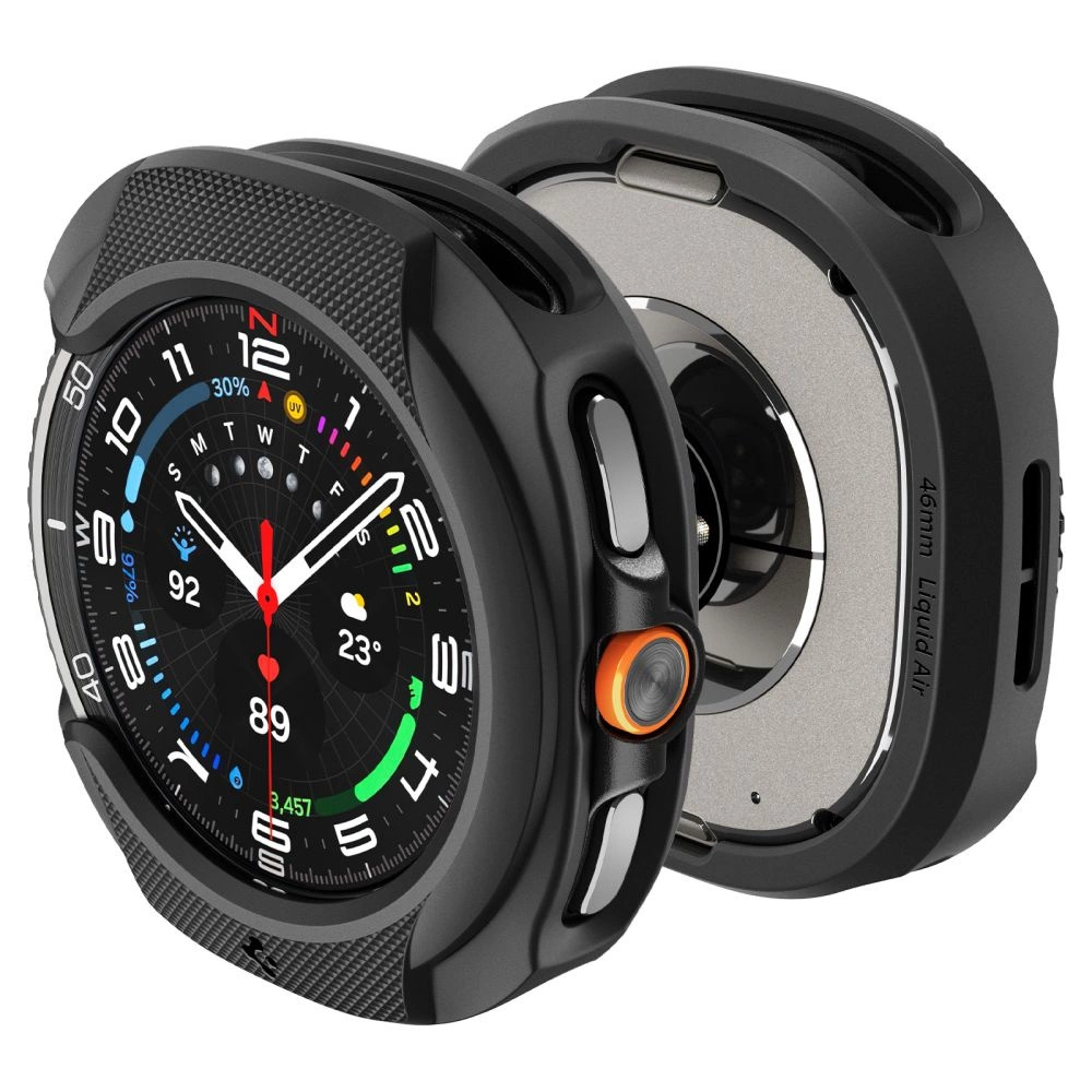 Spigen Liquid Air Case for Samsung Galaxy Watch 8 Classic 46mm - Blackeng