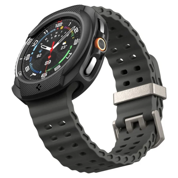 Spigen Liquid Air Case for Samsung Galaxy Watch 8 Classic 46mm - Blackeng