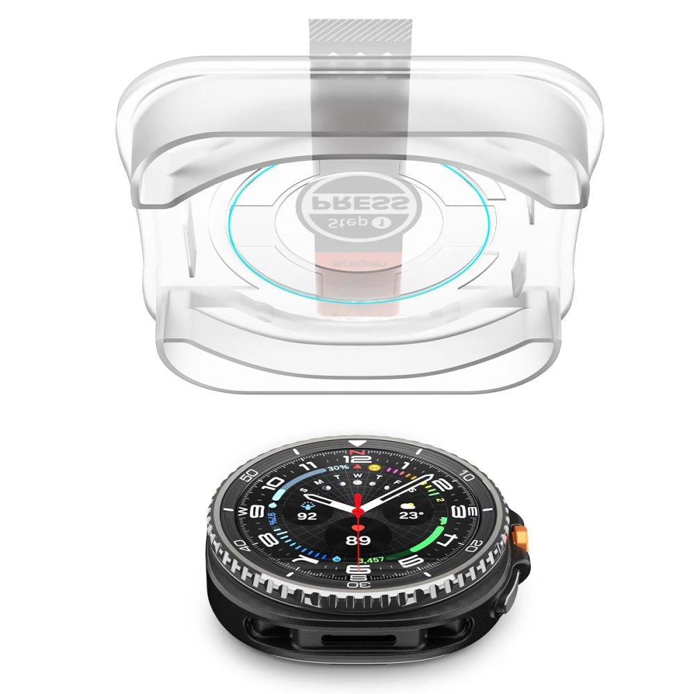 Spigen Glas.TR ”Ez-Fit” Tempered Glass for Samsung Galaxy Watch 8 46mm - Transparenteng