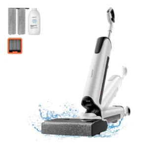 UWANT D700 Upright Vacuum Cleaner with Mopping Function and Charging Station - Whiteeng