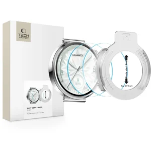 Tech-Protect Easy Set+ 2-pack tempered glass for Huawei Watch GT 5 41 mm - transparenteng