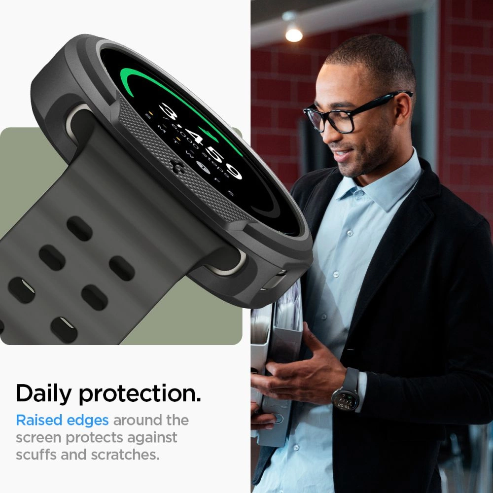 Spigen Liquid Air Case for Samsung Galaxy Watch 8 40mm - Matte Blackeng