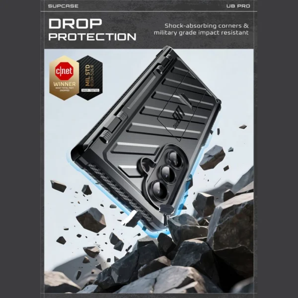 Supcase Unicorn Beetle Pro Case for Samsung Galaxy Z Fold 7 - Blackeng