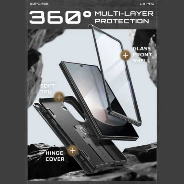Supcase Unicorn Beetle Pro Case for Samsung Galaxy Z Fold 7 - Blackeng