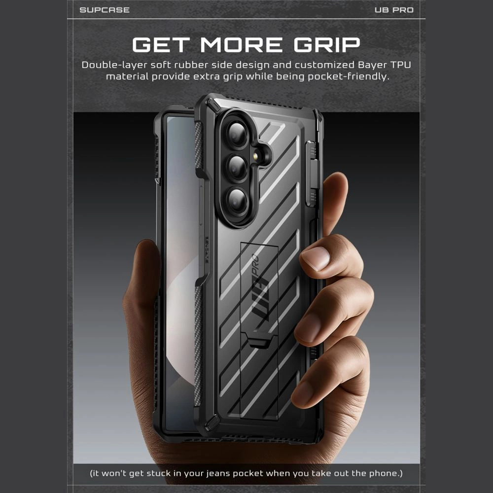 Supcase Unicorn Beetle Pro Case for Samsung Galaxy Z Fold 7 - Blackeng
