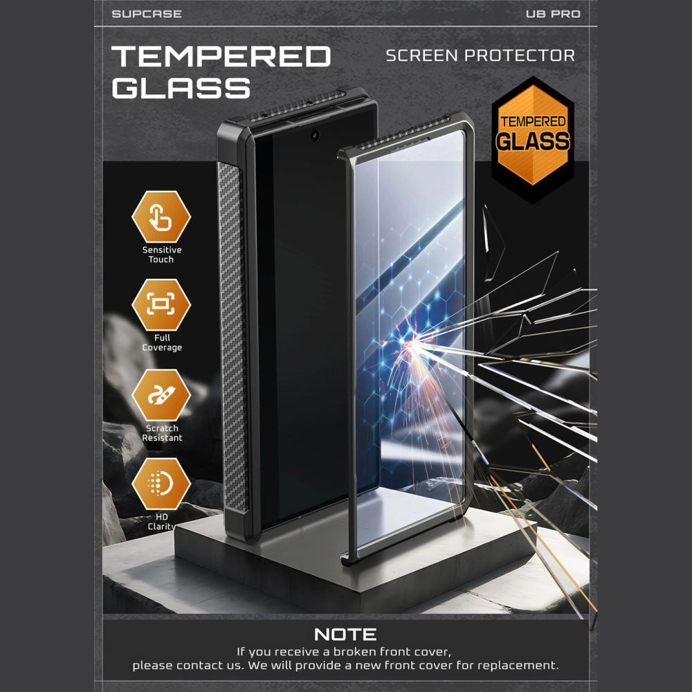 Supcase Unicorn Beetle Pro Case for Samsung Galaxy Z Fold 7 - Blackeng