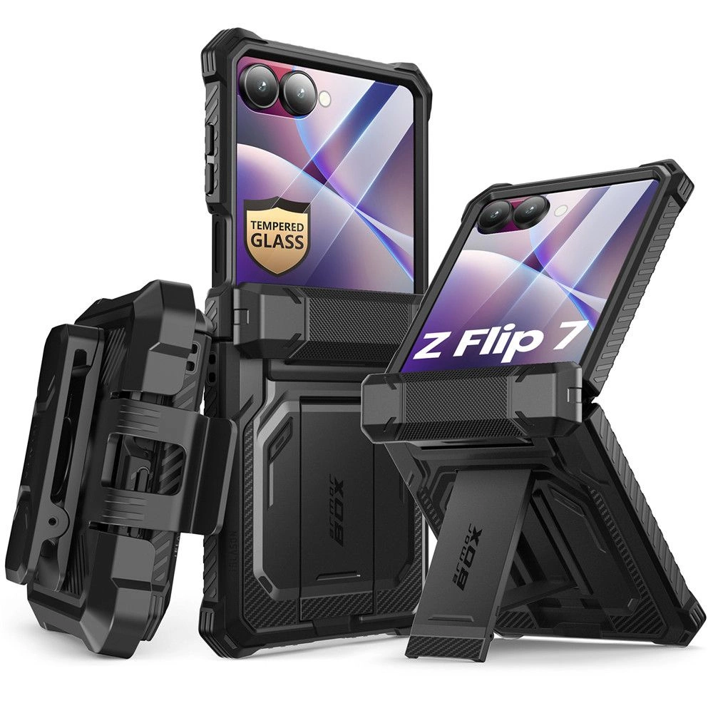 Supcase IBLSN Armorbox Case for Samsung Galaxy Z Flip 7 - Blackeng