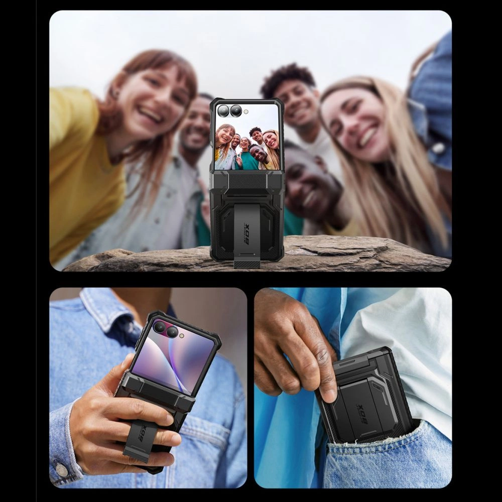 Supcase IBLSN Armorbox Case for Samsung Galaxy Z Flip 7 - Blackeng