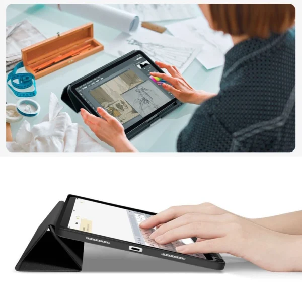 Tech-Protect SC Pen Canvas iPad 10.9” case 10 / 2022 / 11” 11 / 2025 - blackeng