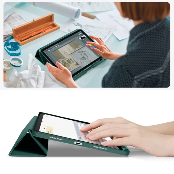 Tech-Protect SC Pen Canvas iPad 10.9” case 10 / 2022 / 11” 11 / 2025 - greeneng