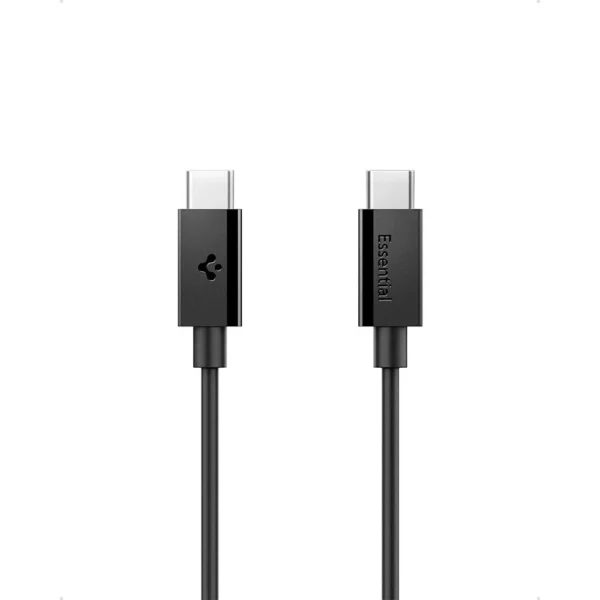 Spigen EB6020CC 60W Cable + USB-C / USB-C Cable 200 cm - Blackeng
