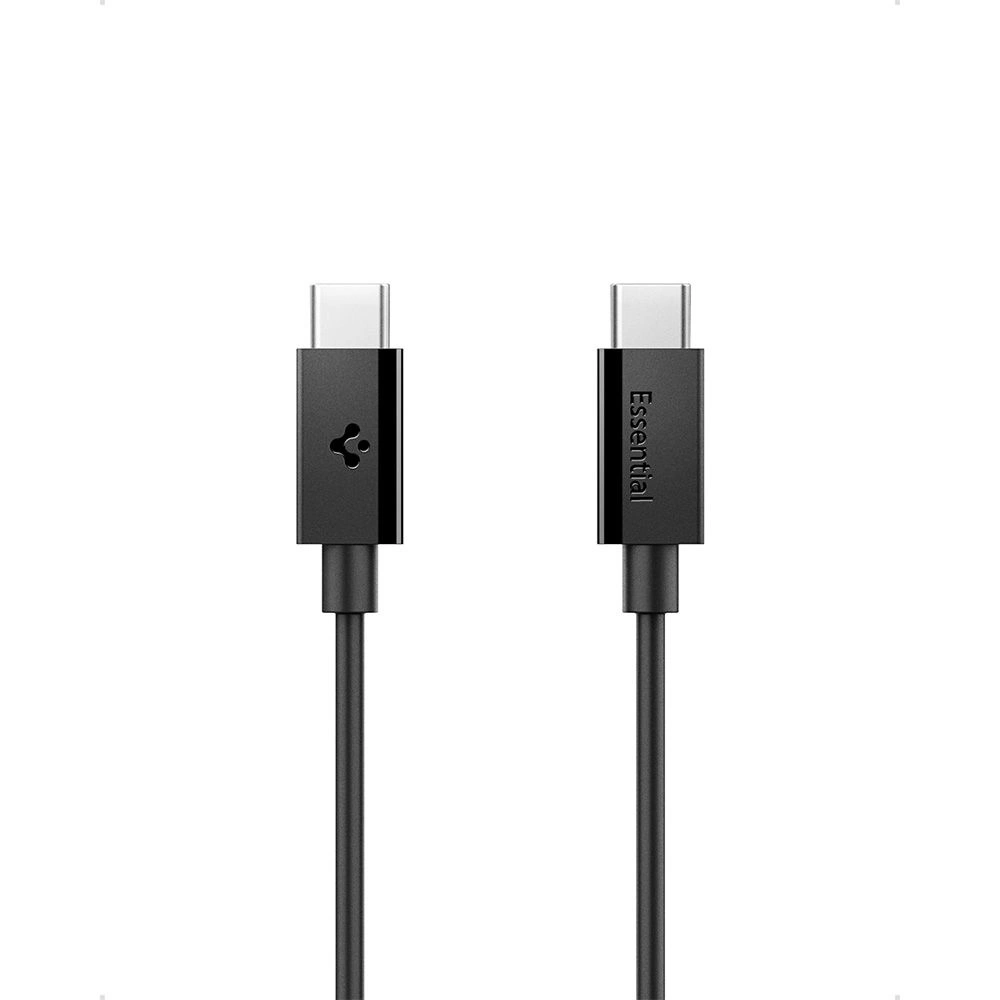 Spigen EB6020CC 60W Cable + USB-C / USB-C Cable 200 cm - Blackeng