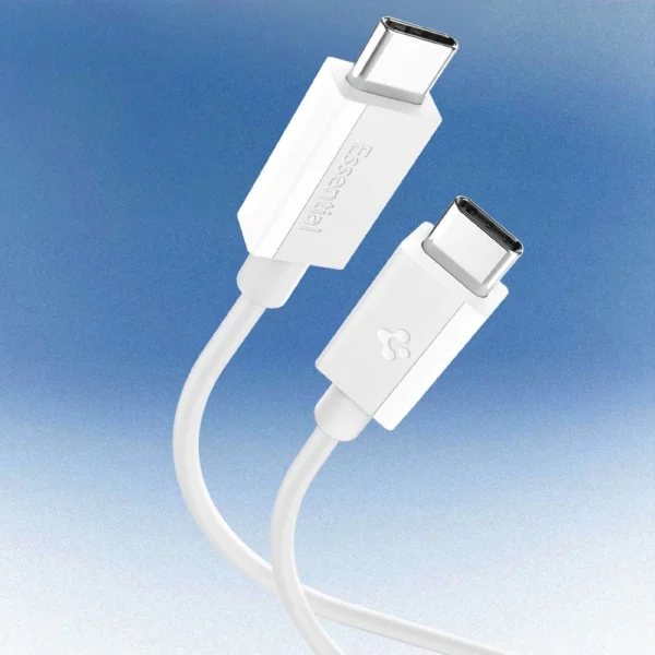 Spigen EB6010CC USB-C Cable 60W 100 cm - Whiteeng