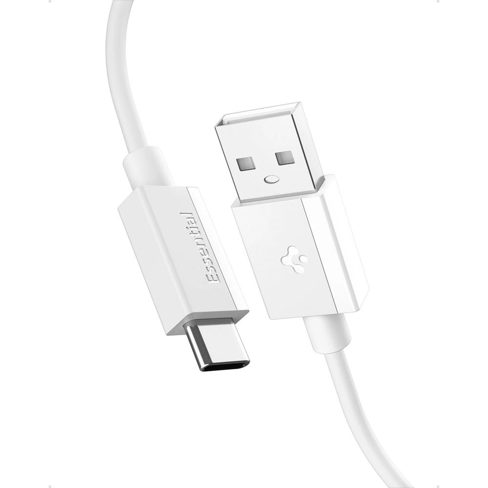 Spigen EB6010CC USB-C Cable 60W 200 cm - Whiteeng