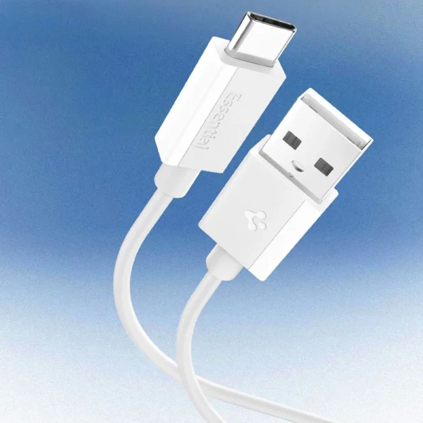 Spigen EB6010CC USB-C Cable 60W 200 cm - Whiteeng