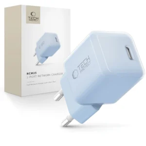 Tech-Protect NCM25 USB-C PD 25W Wall Charger - Blueeng