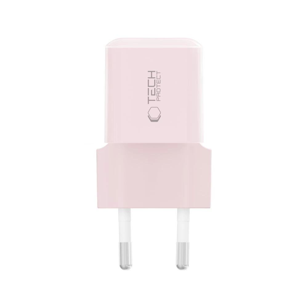 Tech-Protect NCM25 USB-C PD 25W Wall Charger - Pinkeng